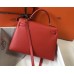 Hermes Kelly 32cm Bag In Red Epsom Leather GHW