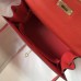 Hermes Kelly 32cm Bag In Red Epsom Leather GHW