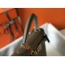 Hermes Kelly 32cm Bag In Tuape Grey Epsom Leather GHW Hermes Kelly 32cm Bag In Tuape Grey Epsom Leather GHW