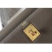 Hermes Kelly 32cm Bag In Tuape Grey Epsom Leather GHW Hermes Kelly 32cm Bag In Tuape Grey Epsom Leather GHW