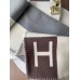 Hermes Ecru Gris Avalon Vibration Throw Blanket Hermes Ecru Gris Avalon Vibration Throw Blanket