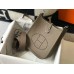 Hermes Evelyne III TPM Bag In Taupe Clemence Leather Hermes Evelyne III TPM Bag In Taupe Clemence Leather