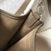 Hermes Evelyne III TPM Bag In Taupe Clemence Leather Hermes Evelyne III TPM Bag In Taupe Clemence Leather