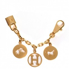 Hermes Gold Breloque Bag Charm Hermes Gold Breloque Bag Charm