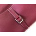 Hermes Halzan 31cm Bag In Bordeaux Clemence Leather Hermes Halzan 31cm Bag In Bordeaux Clemence Leather
