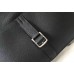 Hermes Halzan 31cm Bag In Black Clemence Leather Hermes Halzan 31cm Bag In Black Clemence Leather