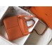 Hermes Halzan 31cm Bag In Orange Clemence Leather Hermes Halzan 31cm Bag In Orange Clemence Leather