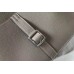 Hermes Halzan 31cm Bag In Grey Clemence Leather Hermes Halzan 31cm Bag In Grey Clemence Leather