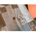 Hermes Caramel Echecs Et Trames Blanket