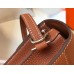 Hermes Mini Sac Roulis 18cm Bag In Brown Evercolor Calfskin Hermes Mini Sac Roulis 18cm Bag In Brown Evercolor Calfskin