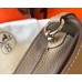 Hermes Mini Sac Roulis 18cm Bag In Grey Evercolor Calfskin Hermes Mini Sac Roulis 18cm Bag In Grey Evercolor Calfskin