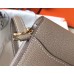 Hermes Mini Sac Roulis 18cm Bag In Grey Evercolor Calfskin Hermes Mini Sac Roulis 18cm Bag In Grey Evercolor Calfskin