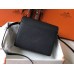 Hermes Mini Sac Roulis 18cm Bag In Black Evercolor Calfskin Hermes Mini Sac Roulis 18cm Bag In Black Evercolor Calfskin