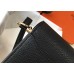 Hermes Mini Sac Roulis 18cm Bag In Black Evercolor Calfskin Hermes Mini Sac Roulis 18cm Bag In Black Evercolor Calfskin