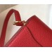 Hermes Mini Sac Roulis 18cm Bag In Red Evercolor Calfskin Hermes Mini Sac Roulis 18cm Bag In Red Evercolor Calfskin