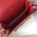 Hermes Mini Sac Roulis 18cm Bag In Red Evercolor Calfskin Hermes Mini Sac Roulis 18cm Bag In Red Evercolor Calfskin