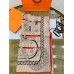 Hermes Grey/Orange Panoplie Equestre Eyeliner Shawl 140 Hermes Grey/Orange Panoplie Equestre Eyeliner Shawl 140