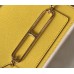Hermes Mini Sac Roulis 18cm Bag In Yellow Evercolor Calfskin Hermes Mini Sac Roulis 18cm Bag In Yellow Evercolor Calfskin