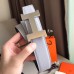 Hermes Constance Belt Buckle & Perle Clemence 38 MM Strap