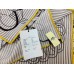 Hermes Grey/Yellow Panoplie Equestre Eyeliner Shawl 140 Hermes Grey/Yellow Panoplie Equestre Eyeliner Shawl 140