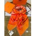 Hermes Orange Projets Carres Shawl 140 Hermes Orange Projets Carres Shawl 140
