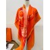 Hermes Orange Projets Carres Shawl 140 Hermes Orange Projets Carres Shawl 140