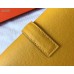 Hermes Jige Elan 29 Clutch In Yellow Epsom Leather