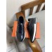 Hermes Men's Drive Sneakers In Black Leather Hermes Mens Drive Sneakers In Black Leather