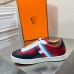 Hermes Boomerang Sneakers In Multicolore Bordeaux Leather Hermes Boomerang Sneakers In Multicolore Bordeaux Leather