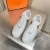 Hermes Boomerang Sneakers In Multicolore White Leather Hermes Boomerang Sneakers In Multicolore White Leather