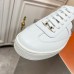Hermes Boomerang Sneakers In Multicolore White Leather Hermes Boomerang Sneakers In Multicolore White Leather