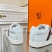 Hermes Boomerang Sneakers In Multicolore White Leather Hermes Boomerang Sneakers In Multicolore White Leather