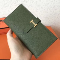 Hermes Canopee Clemence Bearn Gusset Wallet Hermes Canopee Clemence Bearn Gusset Wallet