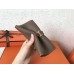 Hermes Taupe Clemence Bearn Gusset Wallet Hermes Taupe Clemence Bearn Gusset Wallet