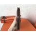 Hermes Taupe Clemence Bearn Gusset Wallet Hermes Taupe Clemence Bearn Gusset Wallet