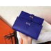 Hermes Blue Electric Epsom Bearn Gusset Wallet Hermes Blue Electric Epsom Bearn Gusset Wallet