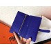 Hermes Blue Electric Epsom Bearn Gusset Wallet Hermes Blue Electric Epsom Bearn Gusset Wallet