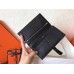 Hermes Black Epsom Bearn Gusset Wallet Hermes Black Epsom Bearn Gusset Wallet