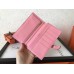 Hermes Pink Epsom Bearn Gusset Wallet Hermes Pink Epsom Bearn Gusset Wallet