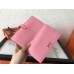Hermes Pink Epsom Bearn Gusset Wallet Hermes Pink Epsom Bearn Gusset Wallet