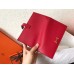 Hermes Red Epsom Bearn Gusset Wallet Hermes Red Epsom Bearn Gusset Wallet