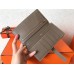 Hermes Taupe Epsom Bearn Gusset Wallet Hermes Taupe Epsom Bearn Gusset Wallet