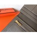 Hermes Taupe Epsom Bearn Gusset Wallet Hermes Taupe Epsom Bearn Gusset Wallet