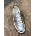 Hermes Mens Avantage Sneakers In Grey Metallic Leather