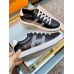 Hermes Mens Avantage Sneakers In Black Calfskin