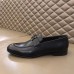 Hermes Mens Paris Loafers In Black Calfskin