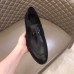 Hermes Mens Paris Loafers In Black Calfskin
