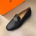 Hermes Men's Tenor Loafers In Black Calfskin Hermes Mens Tenor Loafers In Black Calfskin