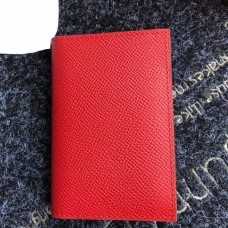 Hermes MC² Euclide Card Holder In Red Epsom Leather Hermes MC² Euclide Card Holder In Red Epsom Leather