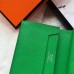 Hermes Bearn Mini Wallet In Bamboo Epsom Leather